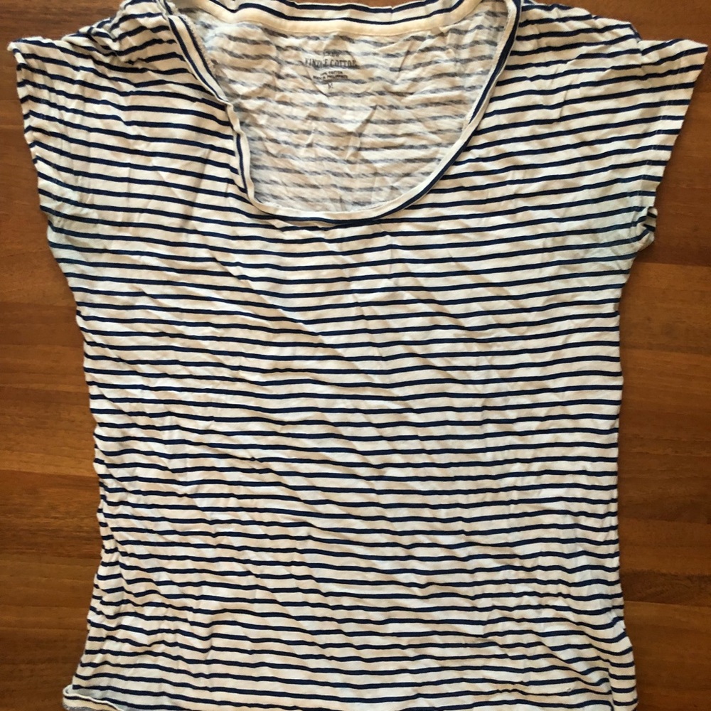J Crew linen cotton top